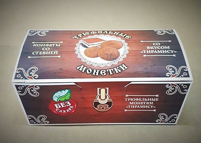  Трюфельные монетки вкус "Тирамису" 170г в Надыме