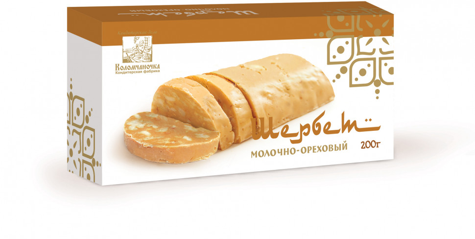  Шербет МОЛОЧНО-ОРЕХОВЫЙ, 200г в Надыме