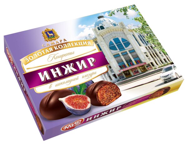 №2 КФ МИР Инжир в шоколадной глазури 160г в Надыме